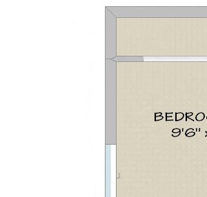 Three Bedroom 1.5 Bath Garden Apartment